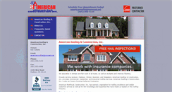 Desktop Screenshot of americanroofingms.com